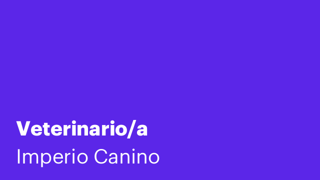 Veterinario/a