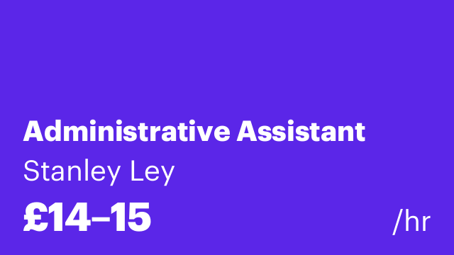 Administrative Assistant