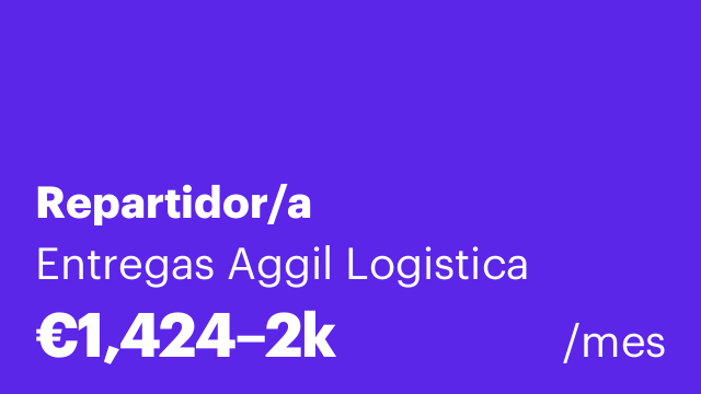 Repartidor/a