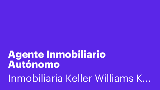Agente Inmobiliario Autónomo