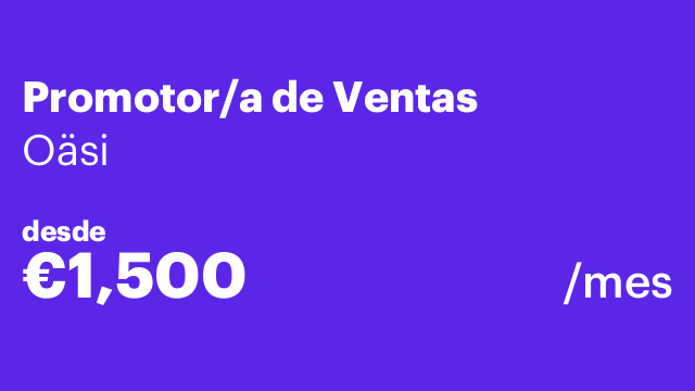 Promotor/a de Ventas