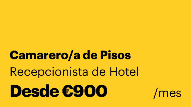 Camarero/a de Pisos