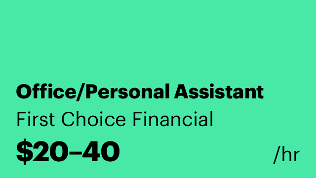Office/Personal Assistant