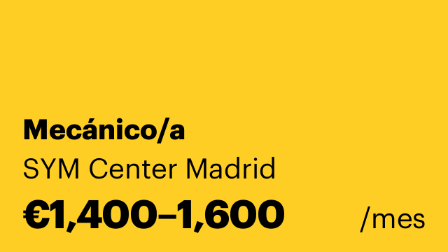 Mecánico/a