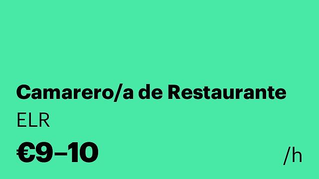 Camarero/a de Restaurante