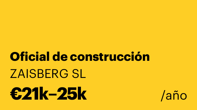 Oficial de construcción