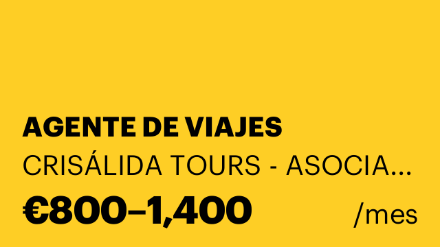 AGENTE DE VIAJES