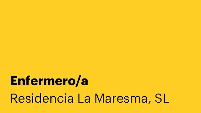 Enfermero/a