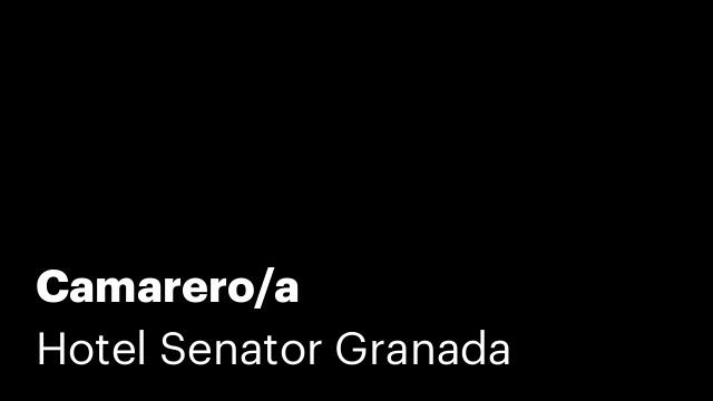 Camarero/a