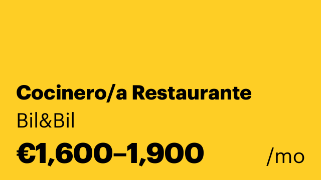 Cocinero/a Restaurante