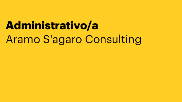 Administrativo/a