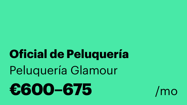 Oficial de Peluquería