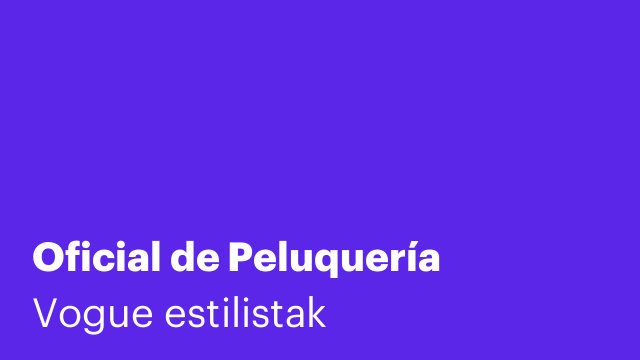 Oficial de Peluquería