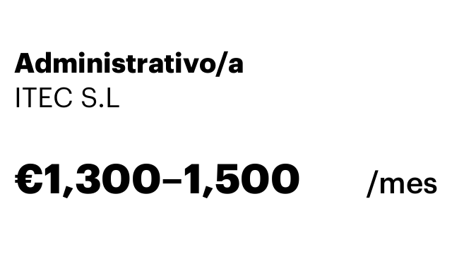Administrativo/a