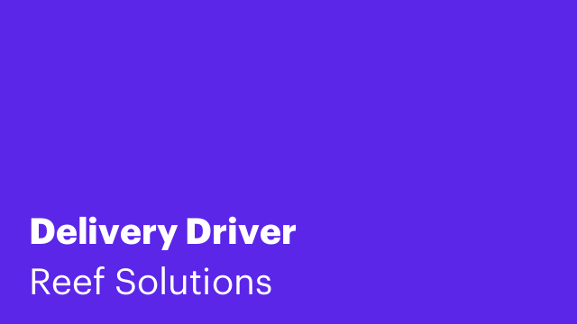 Delivery Driver