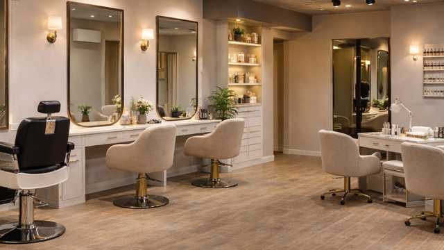 Peluquera , manicurista , esteticien