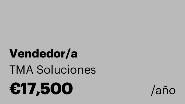 Vendedor/a