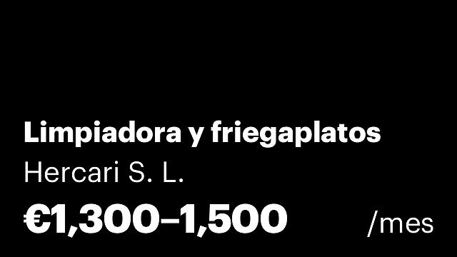 Limpiadora y friegaplatos