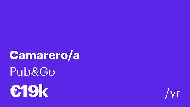 Camarero/a