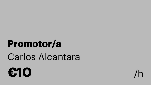 Promotor/a