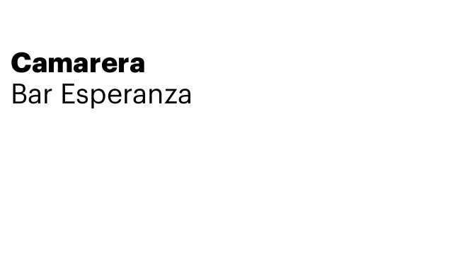 Camarera