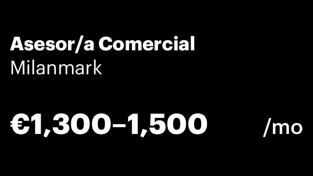 Asesor/a Comercial