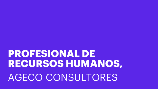 PROFESIONAL DE RECURSOS HUMANOS, RELACIONES LABORALES Y SEGURIDAD SOCIAL
