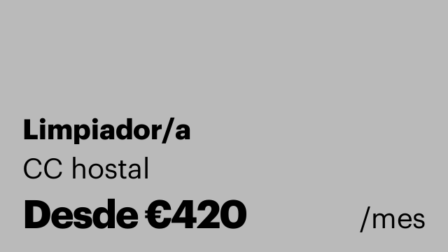Limpiador/a