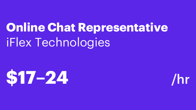 Online Chat Representative