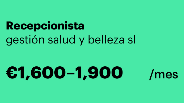 Recepcionista