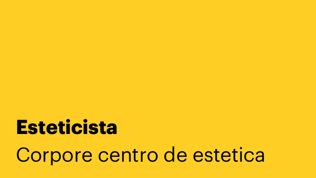 Esteticista