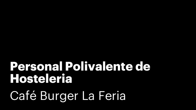 Personal Polivalente de Hosteleria