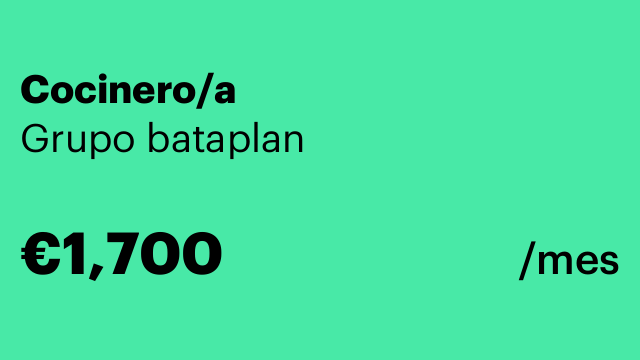 Cocinero/a