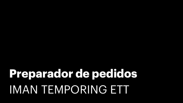 Preparador de pedidos