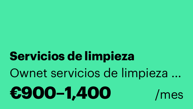 Servicios de limpieza