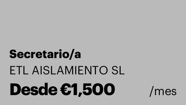 Secretario/a