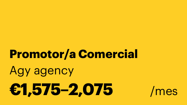 Promotor/a Comercial