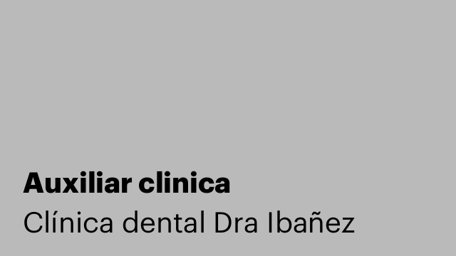 Auxiliar clinica