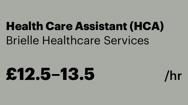 Health Care Assistant (HCA)