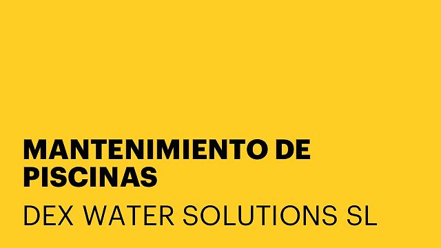 MANTENIMIENTO DE PISCINAS