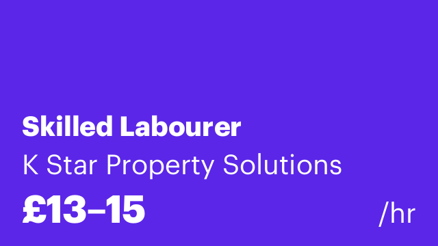 Skilled Labourer