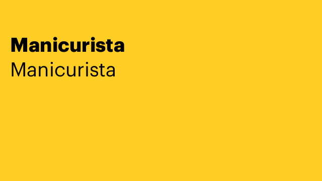 Manicurista