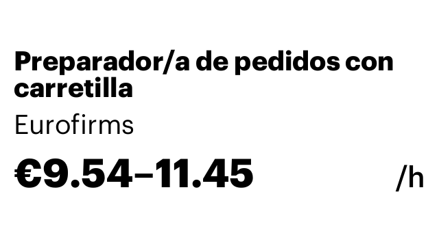 Preparador/a de pedidos con carretilla