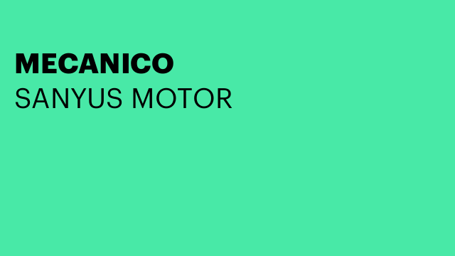MECANICO