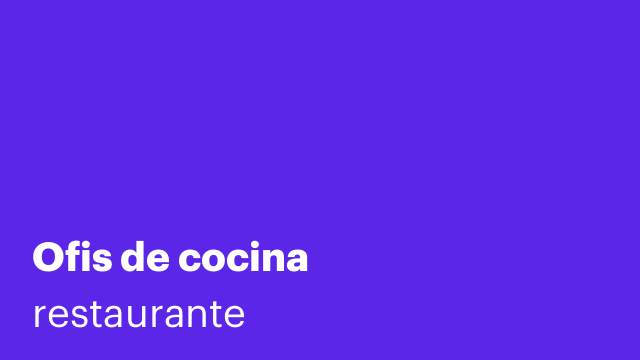 Ofis de cocina