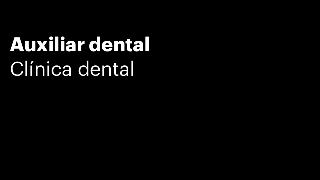 Auxiliar dental
