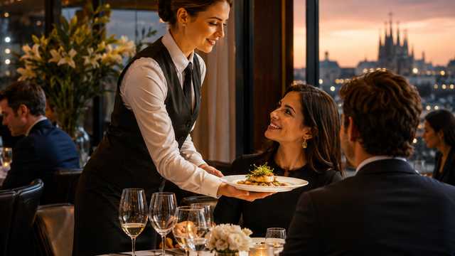 CAMARERO/AS DE SALA  40H PARA RECONOCIDO GRUPO GASTRONOMICO
