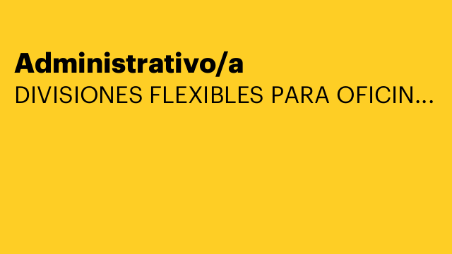 Administrativo/a