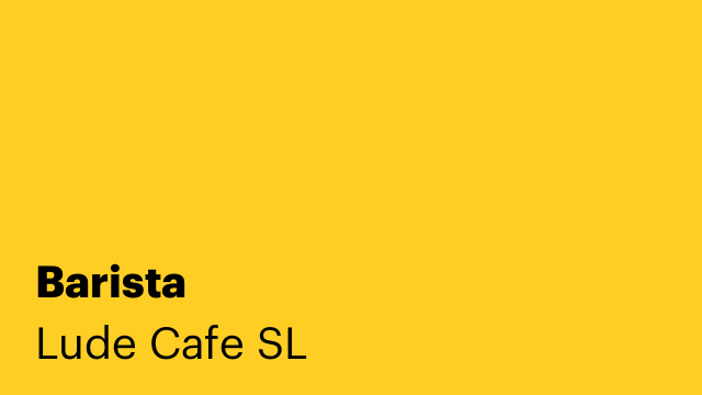 Barista