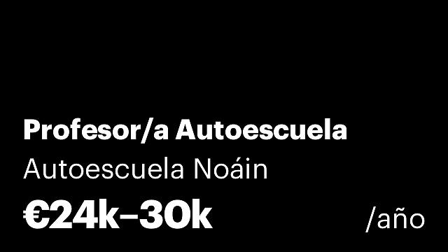 Profesor/a Autoescuela